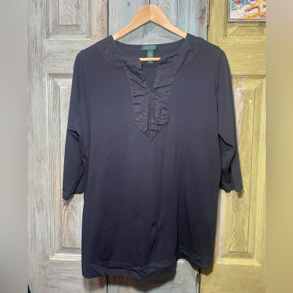 Lauren by Ralph Lauren Mandarin Style 3/4 Sleeve​